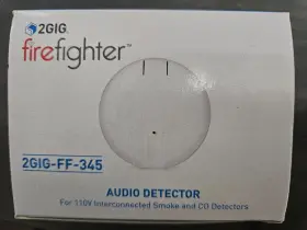 2gig-ff-345 2gig 817082011967 Firefighter Listener-transmitter For Smoke Detectors - New