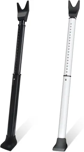 Acemining 744110808797 Black And White Security Bar Home Patio Window