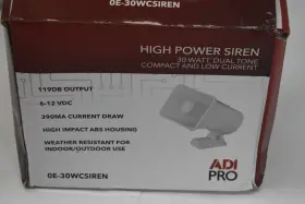 0e-30wcsiren Adi Pro 30 Watt Dual Tone Compact And Low Current High Impact Abs #3
