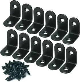 Sdwcb-02 Alamic Corner Brace 25 X 25mm Stainless Steel Black 25x25mm