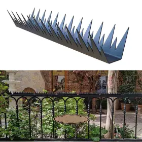 Yy-08 Alxmyao Heavy Duty Metal Anti Climb Spikes For Outdoor Wall Garden Fence Intruder De