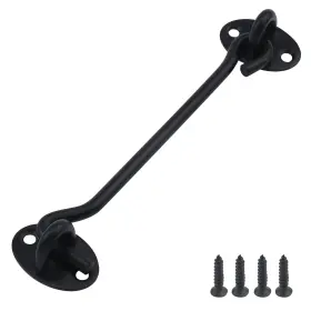 Az18112802 Antrader 6-inch Solid Thicken Stainless Steel Hook Eye Latch Safety Cabin Doo