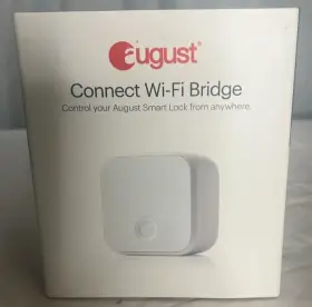 5bx75 August Home Connect Wi-fi Bridge Remote Access And Alexa Control For Smart Lock Inch Used #2