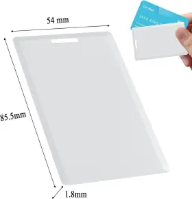 Bqus-ht5577-12 Babiqt 12 Pcs T5577 Thick Smart Cards Contactless 125khz Rfid Rewritable Proximity #3