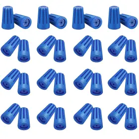 Bhs25 Bhskjsz Waterproof Landscape Wire Connectors For 22awg-14awg Blue Grease Cap