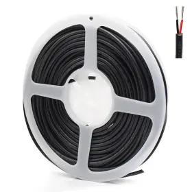Bingotec 613965273237 24 Gauge Insulated Stranded Electrical Wire 65.6ft 24awg Red Black
