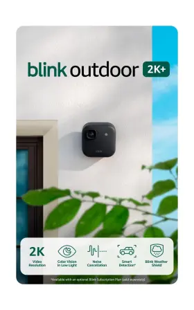 53-101686 Blink Outdoor 2k Newest Model Wireless Smart Security Camera Vide