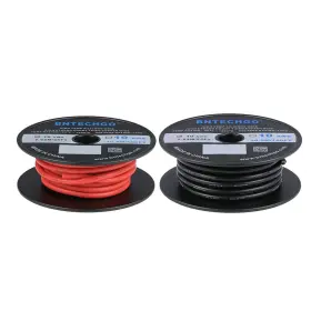 1050008 Bntechgo 10 Gauge Silicone Wire Each Color 25 Ft Red And Black