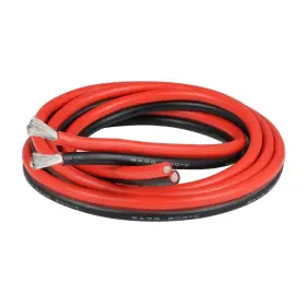 Spw8g008f3c2 Bntechgo 8 Gauge Flexible 2 Conductor Awg 3 Ft Parallel Red And Black
