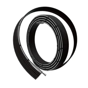 Srw22g008p6f10b Bntechgo 22 Gauge Silicone Ribbon Cable Flexible 6p Black 10 Ft Flat