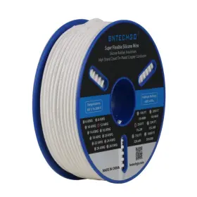 Sw12a680008f250w Bntechgo 12 Gauge Silicone Wire Awg 250ft White