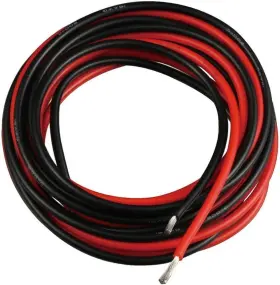 Sw16g25208f10rb009a Bntechgo 16 Gauge Silicone Wire 10ft And Red Black
