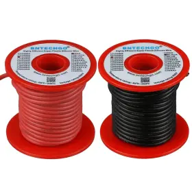 Sw16g40008f50c2 Bntechgo Silicone Wire 50ft Red And Black