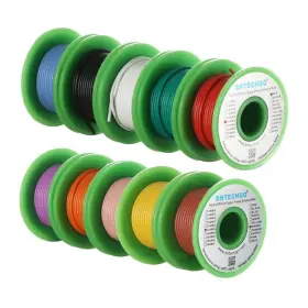 Sw22a60008f30c10 Bntechgo 22 Gauge 10 Colors Each 30ft Silicone Wire #2