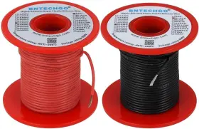 Sw22g60008f100c2 Bntechgo Silicone Wire 100ft Red And Black