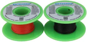 Sw28g16008f50c2-g Bntechgo 28 Gauge Silicone Wire Each Color 50ft Red And Black