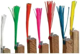 84-881 Bon Tool Wire Whiskers 6 Inch Long Red 500/pkg Pink #2