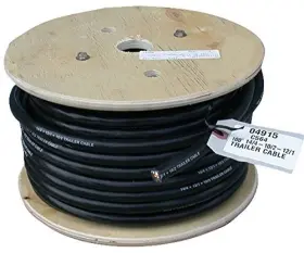 04915 Brand East Penn 4915 Deka 50ft 7-wire Multi-gauge Cable 50 Ft Black