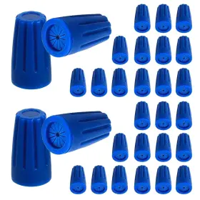 Vd-ec-3u Brand Vadaxx 30pcs Waterproof Wire Electrical Connectors 22awg-12awg Outdoor Seal Blue