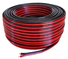 Z14g100 Branded Pure Copper 14 Awg American Wire Gauge Stranded Ofc Flexible Red Black