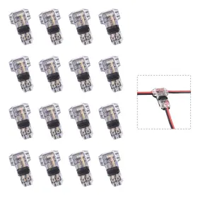 Bf-p16 Brightfour Low Voltage Wire Connectors No Soldering Stripping 3 Way 2 Pin Smal