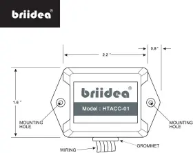 Briidea 313037150199 Add-a-wire Accessory Common Wire Kit For All 24vac Thermostats 4 To 5 #2