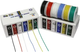 43188-401968 Cbazy 22 Gauge Flexible Silicone Wire 22awg D- Red Blue Green Yellow White Black