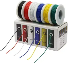Cbazy 709327336266 Electrical Wire Hook Up Kit 26awg 1007-soild-electrical