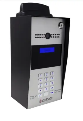 Cellgate-w450 Cellgate W450-vzn Vzn Cellular Video Callbox- Directional Antenna- Fully Tested