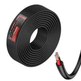 50ft10g Cocar 10/2 Awg Low Voltage Landscape Lighting Wire 50ft Red And Black Two Cond