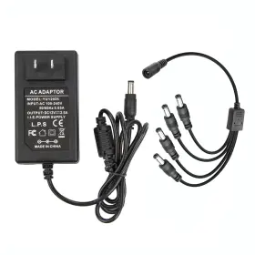 12v2.5a-4s Coolm Power Adapter 12v 2.5a Ac 100v-240v To Dc 12 Volt 2.5 Amp Supply With