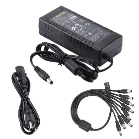 Yu1207 Coolm 12v 7a Power Supply Security Surveillance - Ac 100-240v To Dc 12 Volt 7 Amp S