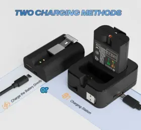 Pmnn4081 Dangchu 2pack Replacement For Ring Doorbell Battery 6040mah Rechargeable - New #3