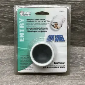U-9917 Defender Security Door Viewer Giant Screen White Model New