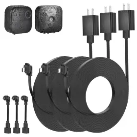 Loi0281 Delilyn 3pack 30ft Weatherproof Power Cable And Adapter For Blink Outdoor 4 4th Gen