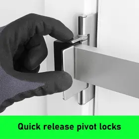 107250 Doorricade Door Security Bar-by Doorricade-secure The Entire Width Of Your Inward Opening A #3