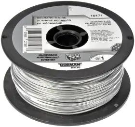 10171 Dorman Mechanics Wire 16 Gauge 2 Pound Spool Universal Silver