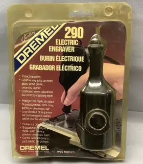5000290 Dremel Electric Engraver Protect Valuables Metal Glass Wood Plastic Leather