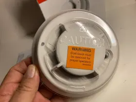 Ws4919 Dsc Wireless Smoke Detector With Heat Detection New #2