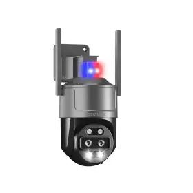 3d35 Dzcctvipc 4k/8mp Dual Lens 10x Hybrid Optical Zoom Ptz Outdoor Security Ip Camera 5ghz