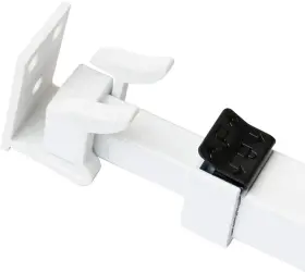 Electric 445013757764 Patio Door Security Bar Fits 28 Inch To 48 Wide Works On Double Hung And Sliding #3