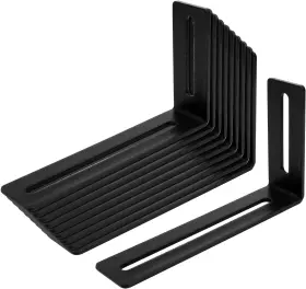 1512 Eoere 10 Pcs 5-5/8 Inch Black L X 3 H 1-1/8 W 143 78 30mm