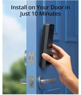 T8503111 Eufy Security Wi-fi Smart Lock E110 Wireless Keypad Keyless Entry Door New #3