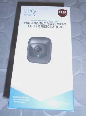 T8414j21-4-1 Eufy Indoor Security Camera With Pan And Tilt Movement 2k Resolution New Sealed