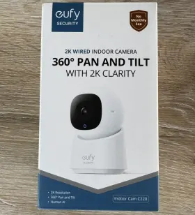 T8w11c Eufy C220 Indoor Security Camera With Pan And Tilt Movement 2k Resolution