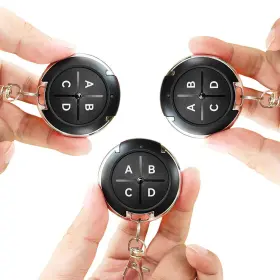 Euc08 Eunnacotop 3 Pieces Universal Automatic Gate Remote Control 4-button Transmitter Garage