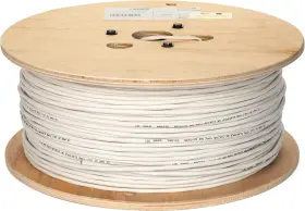 1802 Ewcs 817888026103 18 Awg 2 Conductor Ul Certified 100% Copper Type Cmp Plenum 500 Feet White