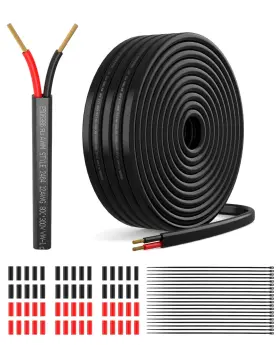 Fi-16-050 Fiyqvxk 16 Gauge Wire 2 Conductor Electrical 16awg Low Voltage 50ft