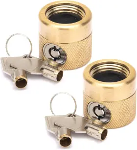 Fss-50 Flow Security Systems 2 The Faucetlock Heavy Duty Brass Construction Prevents Water Theft -fss50