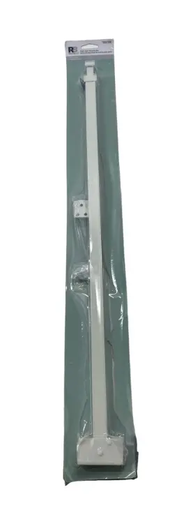 0257298 Gate House Gatehouse 28-in To 48-in Aluminum Sliding Patio Door Security Bar White